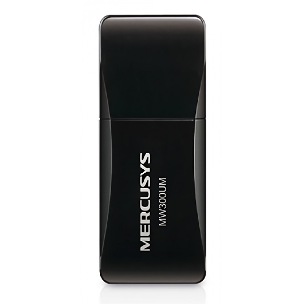 MERCUSYS Wireless Mini USB Adapter MW300UM, 300Mbps, Ver. 3