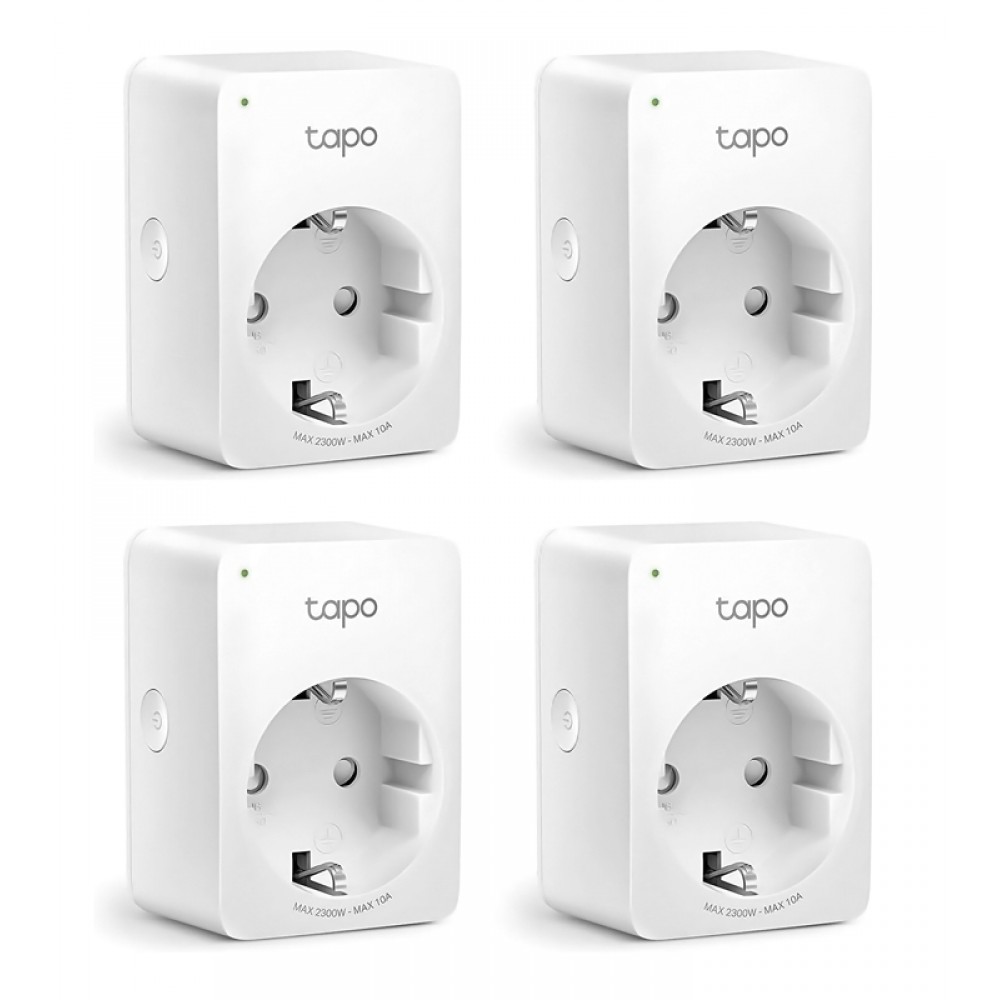 TP-LINK smart αντάπτορας ρεύματος TAPO-P100, Wi-Fi, ΒΤ, 4τμχ, Ver. 1.0 TP-LINK smart αντάπτορας ρεύματος TAPO-P100, Wi-Fi, ΒΤ, 4τμχ, Ver. 1.0
