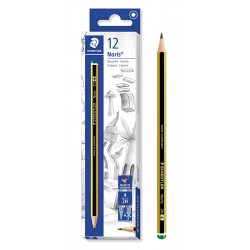 STAEDTLER ξύλινο μολύβι Noris 120-4, εξάγωνο, 2Η4, 12τμχ