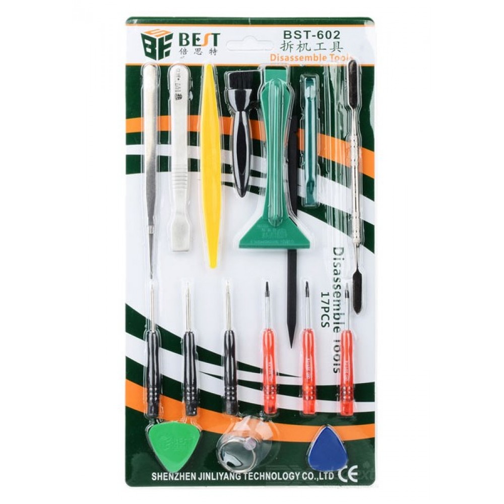 BEST Repair Tool Kit BST-602, 17 τεμ. BEST Repair Tool Kit BST-602, 17 τεμ.