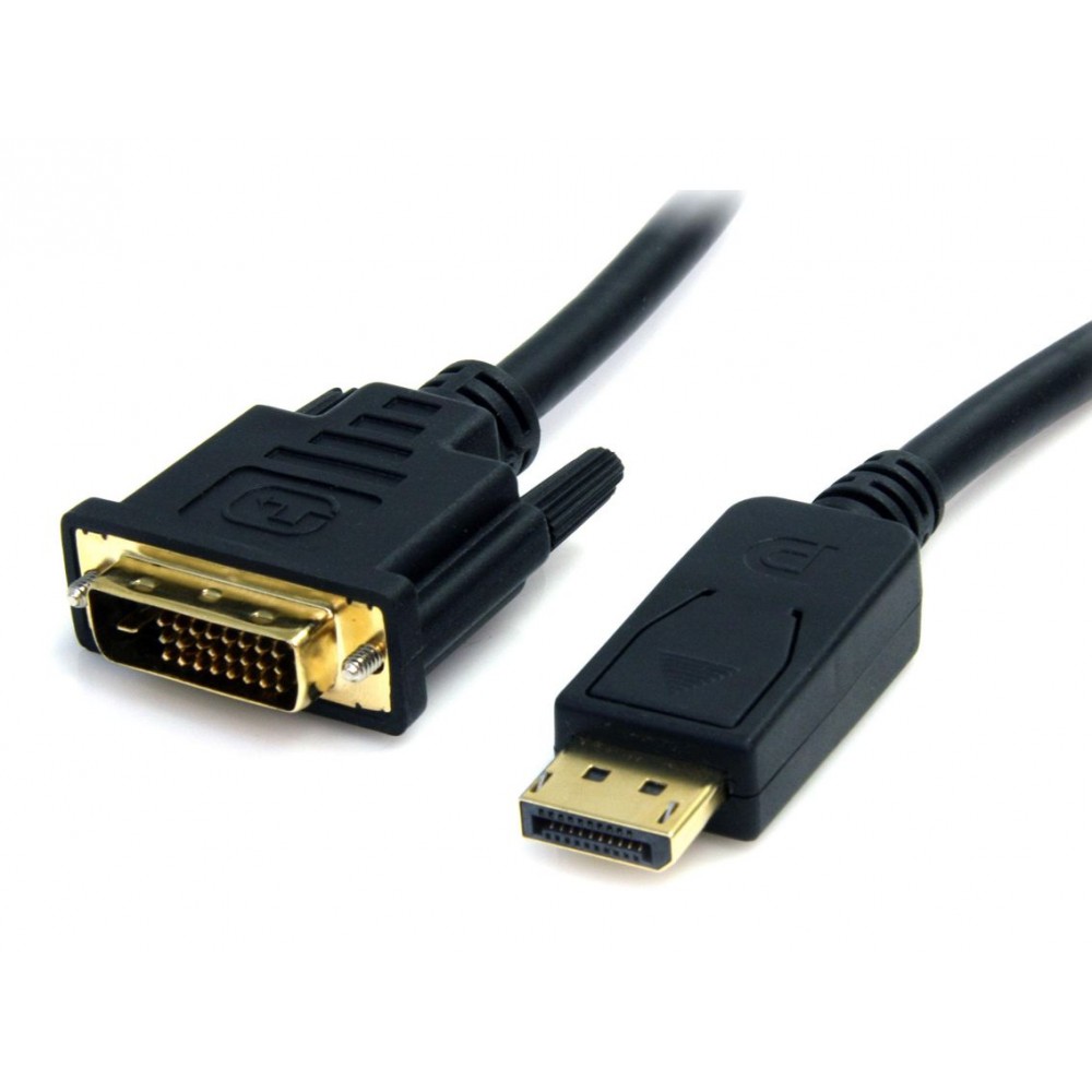 POWERTECH καλώδιο DisplayPort σε DVI CAB-DVI007, 2560x1600DPI, 2m, μαύρο POWERTECH καλώδιο DisplayPort σε DVI CAB-DVI007, 2560x1600DPI, 2m, μαύρο
