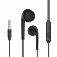 CELEBRAT earphones G12 με μικρόφωνο, 14.2mm, 3.5mm, 1.2m, μαύρο