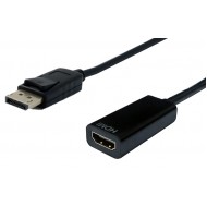 POWERTECH αντάπτορας DisplayPort σε HDMI PTH-032, 4K, μαύρο