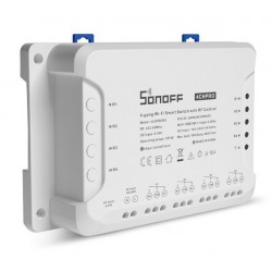 SONOFF Smart Διακόπτης 4CH PRO R3, 4 θέσεων, 40A, RF control, λευκός