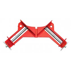 POWERTECH γωνιακός σφιγκτήρας 90° TOOL-0024, 100mm, κόκκινος