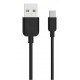 USAMS καλώδιο USB σε Micro USB US-SJ098 U-Turn, 2.1A, 1m, μαύρο USAMS καλώδιο USB σε Micro USB US-SJ098 U-Turn, 2.1A, 1m, μαύρο