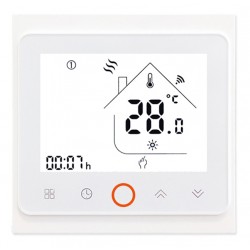 Θερμοστάτης πετρελαίου BHT-002-GB, χωνευτός, λευκός