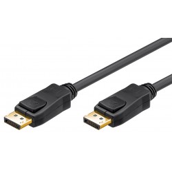 GOOBAY καλώδιο DisplayPort 1.2 VESA 65925, 4K/60Hz 21.6Gbit/s, 5m, μαύρο