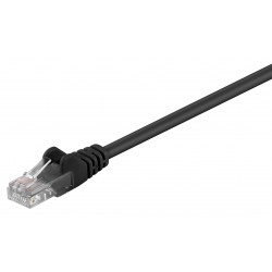 GΟOBAY καλώδιο UTP Cat 5e 68645, CCA, 27AWG, PVC, 10m, μαύρο