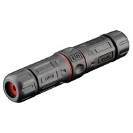 GOOBAY αδιάβροχος σύνδεσμος RJ45 Cat 6 79566, IP68, μαύρο