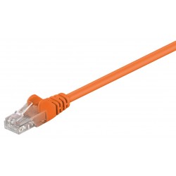 GOOBAY καλώδιο δικτύου 95201, CAT 5e U/UTP, CCA, PVC, 0.25m, πορτοκαλί