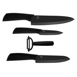 MIJIA σετ 4 μαχαιριών HU0010, κεραμικά, μαύρο