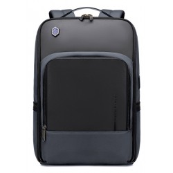 ARCTIC HUNTER τσάντα πλάτης B00403-GY με θήκη laptop 15.6", USB, γκρι