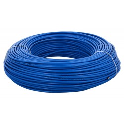 CABLEL καλώδιο H07V-U 4mm², 450/750V, 100m, μπλε