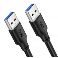 CABLETIME καλώδιο USB 3.0 C160, 5Gbps, 3m, μαύρο