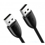 CABLETIME καλώδιο USB 2.0 C160, 3A, 1.5m, μαύρο