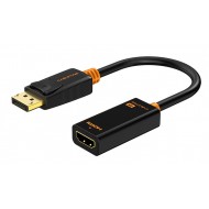 CABLETIME αντάπτορας DisplayPort σε HDMI CT-01G4K, 4K, μαύρος