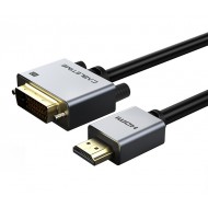 CABLETIME καλώδιο HDMI σε DVI PH241G, 1080p/60Hz, 1m, μαύρο