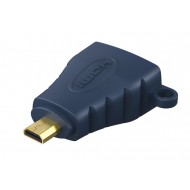 CABLETIME αντάπτορας micro HDMI σε HDMI HA16R, 4K/60Hz, μπλε