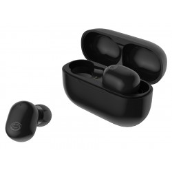 CELEBRAT earphones με θήκη φόρτισης W7, True Wireless, Φ6mm, μαύρα