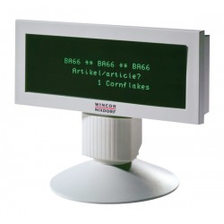 WINCOR NIXDORF POS customer display BA66-1, USB, γκρι