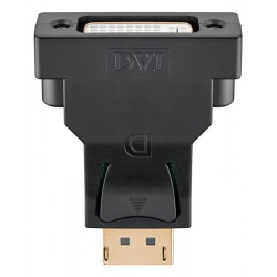 GOOBAY αντάπτορας DisplayPort σε DVI-D 1.1 51720, gold-plated, μαύρος