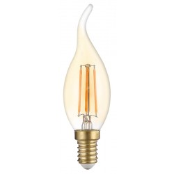 OPTONICA LED λάμπα Candle T35 Filament 1491, 4W, 2500K, E14, 400lm