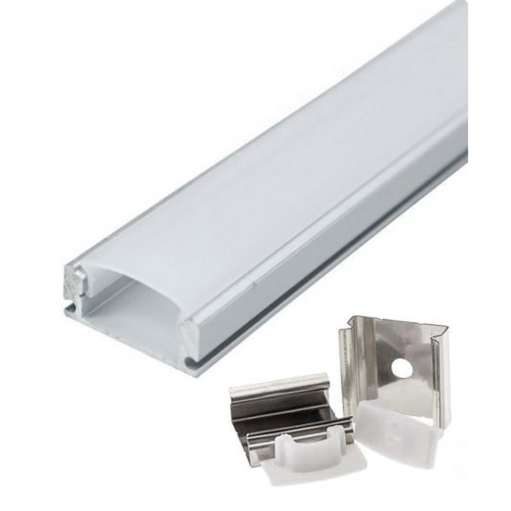 OPTONICA ράγα για καλωδιοταινία LED 5190, μεταλλική, 1m OPTONICA ράγα για καλωδιοταινία LED 5190, μεταλλική, 1m