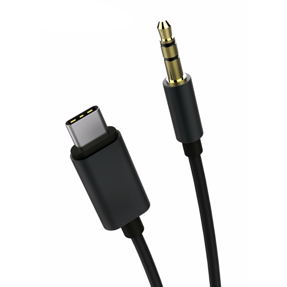 POWERTECH καλώδιο USB-C σε 3.5mm CAB-UC017, 1m, μαύρο POWERTECH καλώδιο USB-C σε 3.5mm CAB-UC017, 1m, μαύρο
