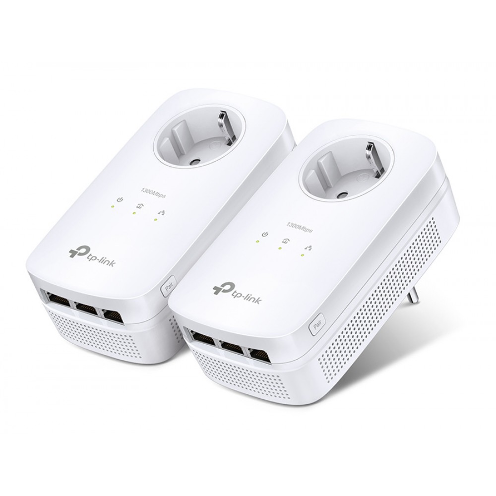 TP-LINK powerline TL-PA8030P kit passthrough, AV1300 3x Gigabit, Ver 3.0 TP-LINK powerline TL-PA8030P kit passthrough, AV1300 3x Gigabit, Ver 3.0