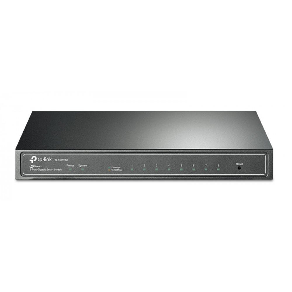 TP-LINK JetStream smart switch TL-SG2008, 8-Port Gigabit, Ver. 3.0 TP-LINK JetStream smart switch TL-SG2008, 8-Port Gigabit, Ver. 3.0