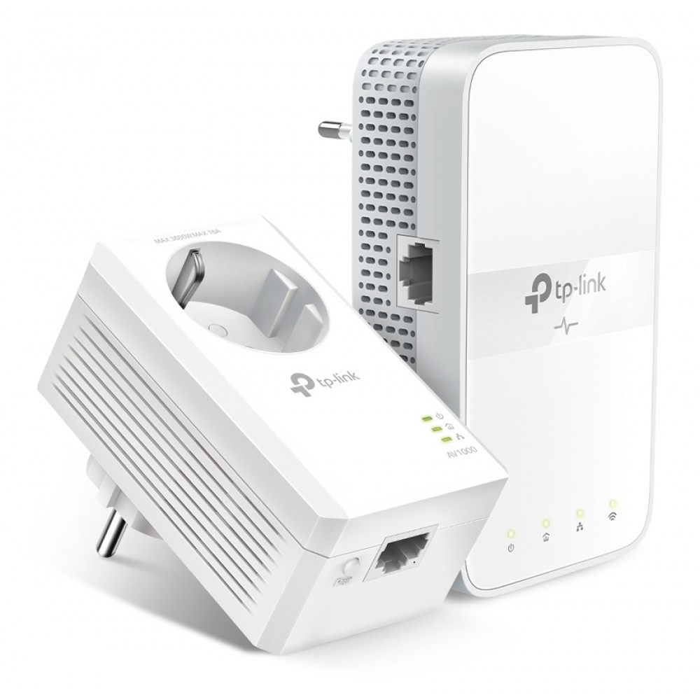 TP-LINK Powerline ac Wi-Fi Kit TL-WPA7617, AV1000 Gigabit, Ver. 1.0 TP-LINK Powerline ac Wi-Fi Kit TL-WPA7617, AV1000 Gigabit, Ver. 1.0