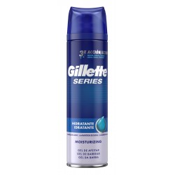GILLETTE Series gel ξυρίσματος Moisturizing, με βούτυρο κακάο, 200ml
