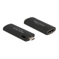 DELOCK video capture 88309, HDMI/USB-C σύνδεση, 4K/30Hz, μαύρο