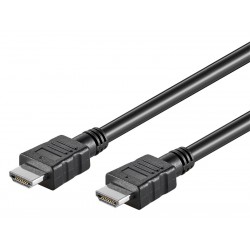 GOOBAY καλώδιο HDMI 58446 με Ethernet, 4K/30Hz, 10.2Gbps, 15m, μαύρο