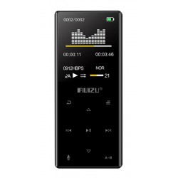 RUIZU MP3 player D29 με ηχείο, 1.8", 16GB, BT, ελληνικό μενού, μαύρο