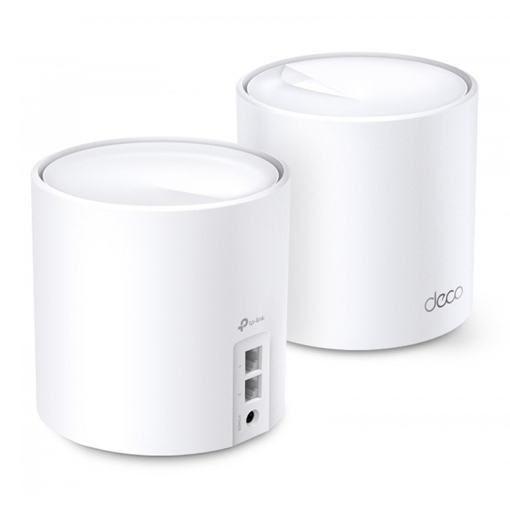TP-LINK Mesh WiFi 6 access point Deco X20, AX1800 Dual Band, 2τμχ, V.2.0 TP-LINK Mesh WiFi 6 access point Deco X20, AX1800 Dual Band, 2τμχ, V.2.0