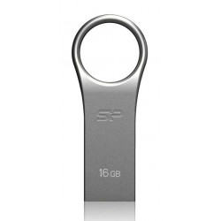 SILICON POWER USB Flash Drive Firma F80, 16GB, USB 2.0, Silver