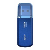 SILICON POWER USB Flash Drive Helios 202, 128GB, USB 3.2, μπλε