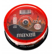 MAXELL CD-R music XL-II 80min/700MB, cake box 25τμχ