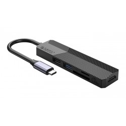 ORICO docking station MDK-5P, 5 θυρών, USB-C σύνδεση, 4K, μαύρο