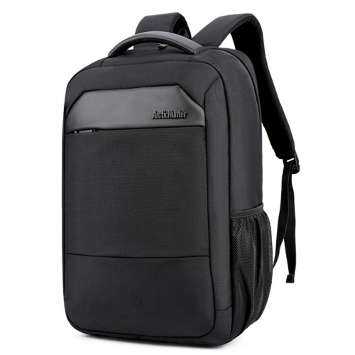 ARCTIC HUNTER τσάντα πλάτης B00111C με θήκη laptop 15.6, 23L, μαύρη