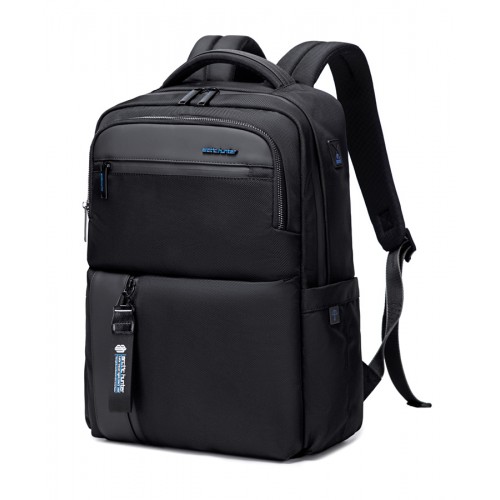 ARCTIC HUNTER τσάντα πλάτης B00477 με θήκη laptop 15.6, μαύρη