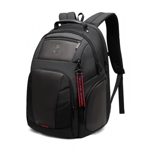 ARCTIC HUNTER τσάντα πλάτης B00341 με θήκη laptop 15.6, 30L, μαύρη