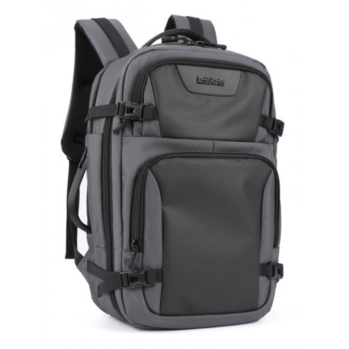 ARCTIC HUNTER τσάντα πλάτης B00191 με θήκη laptop 15.6, γκρι