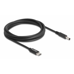 DELOCK καλώδιο τροφοδοσίας 87974, USB-C σε Dell 4.5x3mm, 1.5m, μαύρο