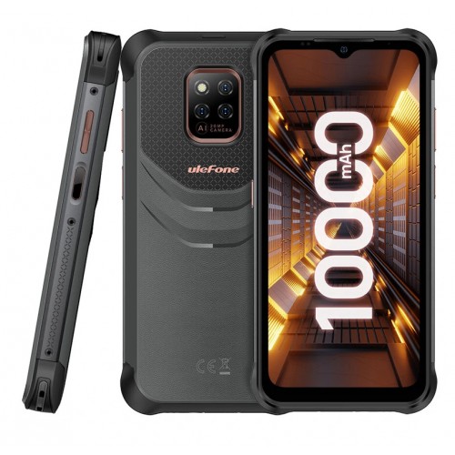 ULEFONE smartphone Power Armor 14 Pro, 6.52, 6/128GB, 10000mAh, μαύρο