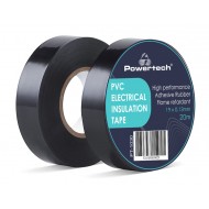 POWERTECH μονωτική ταινία υψηλής αντοχής PT-1030, 19mm, 20m, μαύρη