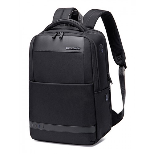 ARCTIC HUNTER τσάντα πλάτης B00498 με θήκη laptop 15.6, 22L, μαύρη