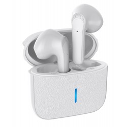 YISON earphones με θήκη φόρτισης TWS-T11, True Wireless, Φ13mm, λευκά